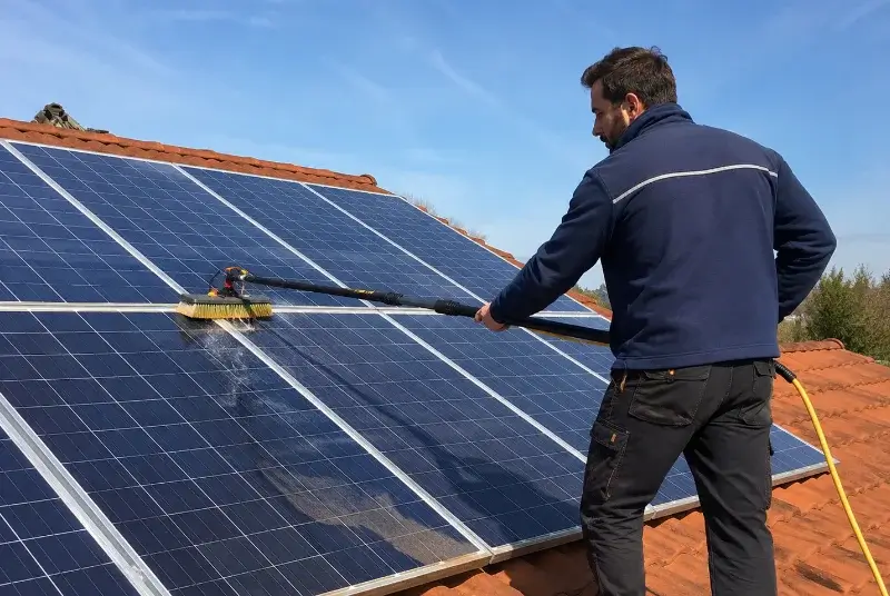 Nettoyage et entretien de panneaux solaires à Berric